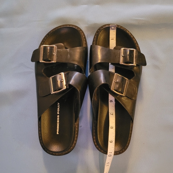 Princess polly black chunky sandals - Picture 7 of 7